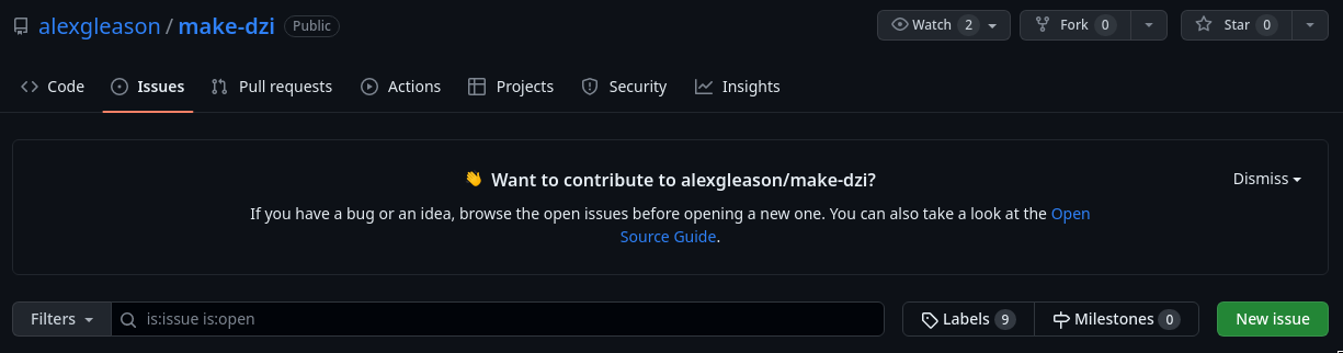 A screenshot of an issue page on one of Alex Gleason's GitHub repositories.